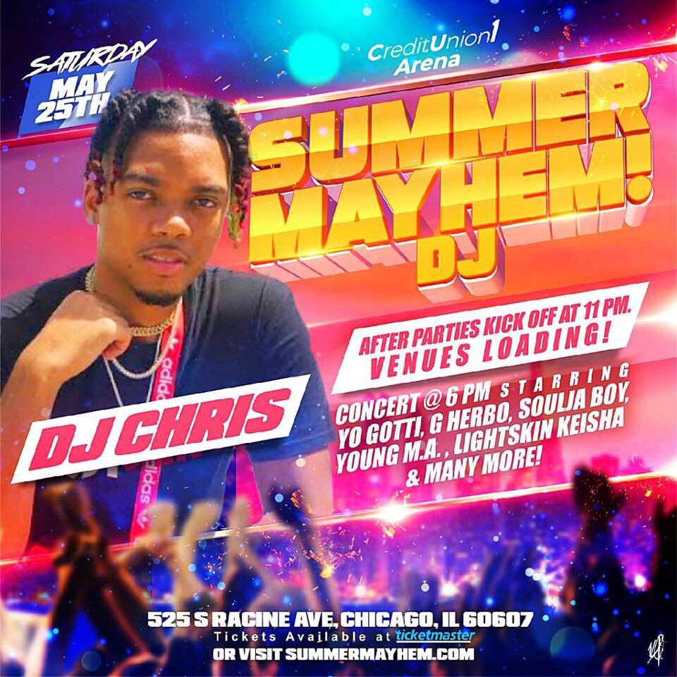 BainesMarshon's tweet photo. Our founder will be DJing for ๐ฅ๐
@gherbo @souljaboy @yogotti @YoungMAMusic & #lightskinkeisha ๐คท๐ฝโโ๏ธ
Location: #CreditUnionArena ๐
Date: May25th @ 6pm
#2TurntNation
#CollegeMayhem
https://t.co/JlHBhocdSr https://t.co/ly5gSPxnVq