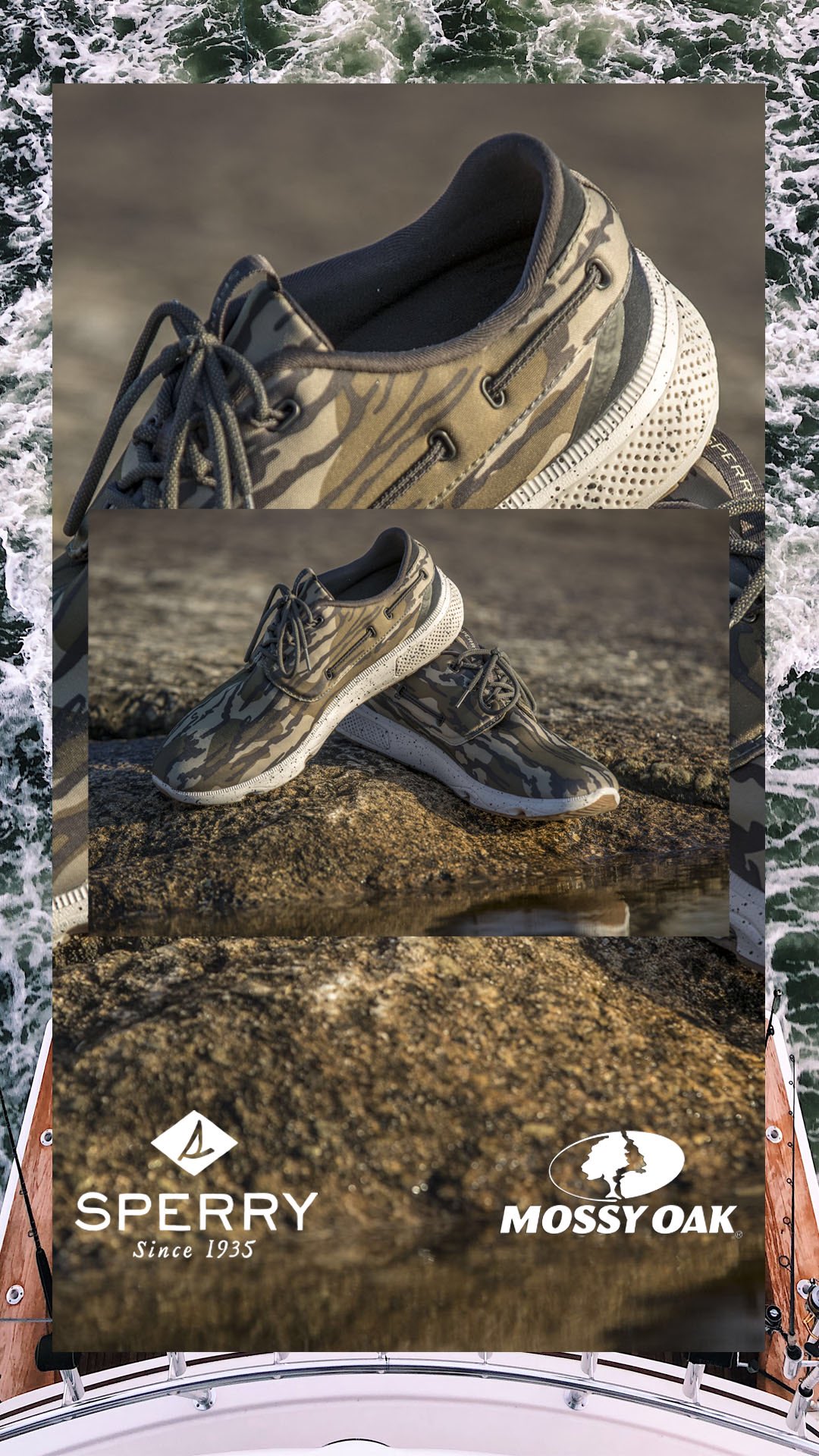 mossy oak sperrys