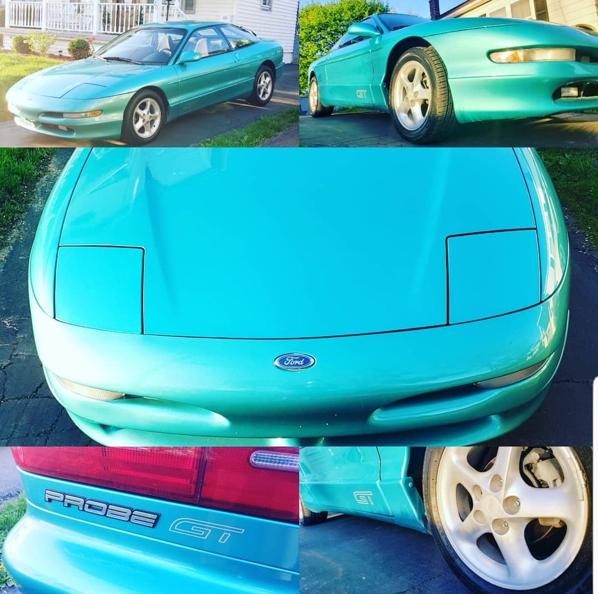 JayyChristoff's tweet photo. Taking it back to the old school cause I'm an old fool who's so cool 😎 #FordProbeGT https://t.co/IJZo08FmkG