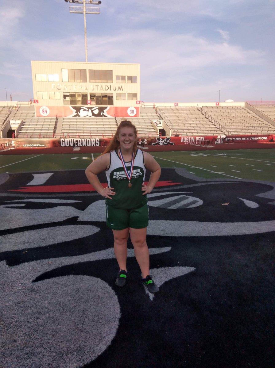VoiceOfCatsTN's tweet photo. S/O to Senior Ellie Eyers @elliemayers for making it to State for Discus Throw. She’s had a great spring as she recently set a school record for shot put! Way to go Ellie! Good luck! https://t.co/eUHF3ujwSt