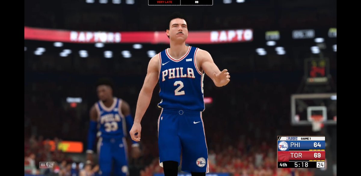 The_eAthletes's tweet photo. #LiveNOW Game 3! https://t.co/bGQjrPNm9F
Can #FFreddy and the 76ers take a series lead at home?
#EAthletes #NBA2K19 #RookieSZN #Playoffs #RD2 #SeriesTied 1-1
#SmallStreamersConnect
#SupportSmallStreamers
@TwitchReTweets
@SGH_RTs
@FatalRTs
@SmallStreamersC
@LaZy_RTs https://t.co/TaDQXBgXqK