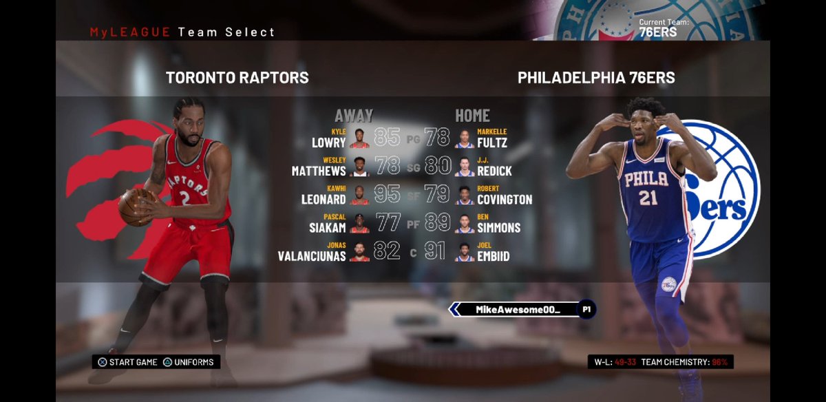 The_eAthletes's tweet photo. #LiveNOW Game 3! https://t.co/bGQjrPNm9F
Can #FFreddy and the 76ers take a series lead at home?
#EAthletes #NBA2K19 #RookieSZN #Playoffs #RD2 #SeriesTied 1-1
#SmallStreamersConnect
#SupportSmallStreamers
@TwitchReTweets
@SGH_RTs
@FatalRTs
@SmallStreamersC
@LaZy_RTs https://t.co/TaDQXBgXqK