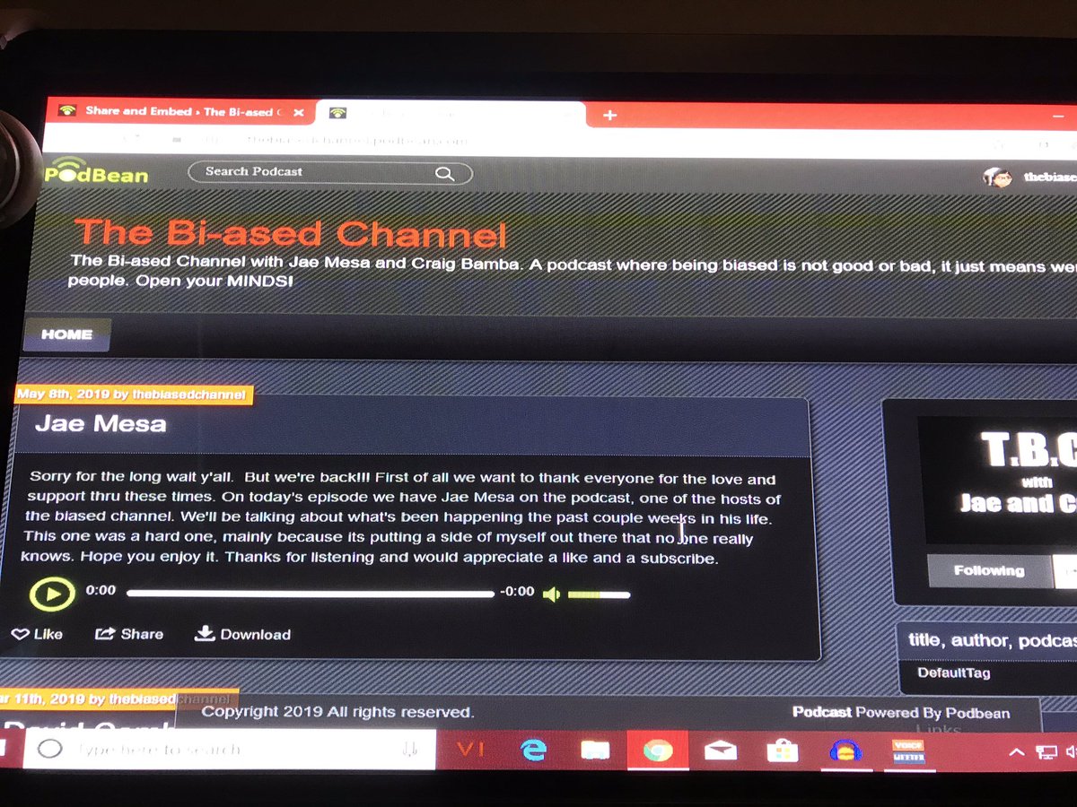 Biased_Channel's tweet photo. New episode jus uploaded to The Bi-ased Channel featuring yours truly. Give a follow to my podcast acct @thebi_asedchannel thanks y’all for all the love and support!! #tbc #thebiasedchannel #podbean #Itunes #GooglePlay #episode6 #jaemesa #yigotown #jaelife https://t.co/t1t820u15o