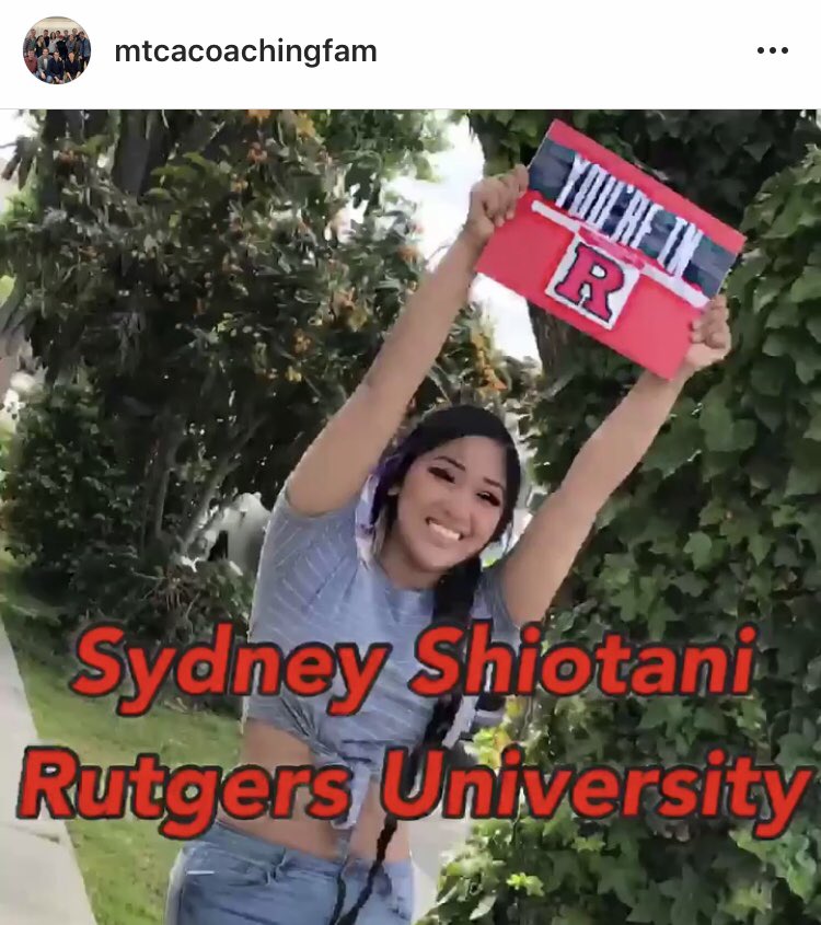 jennaquino25's tweet photo. It was a tough decision...Sydney chose Rutgers Mason Gross School of the Arts! #rutgers #rutgersMGSA #MGSA #BFAacting @RutgersU @MasonGross @RutgersNB https://t.co/PbZD0I53C0