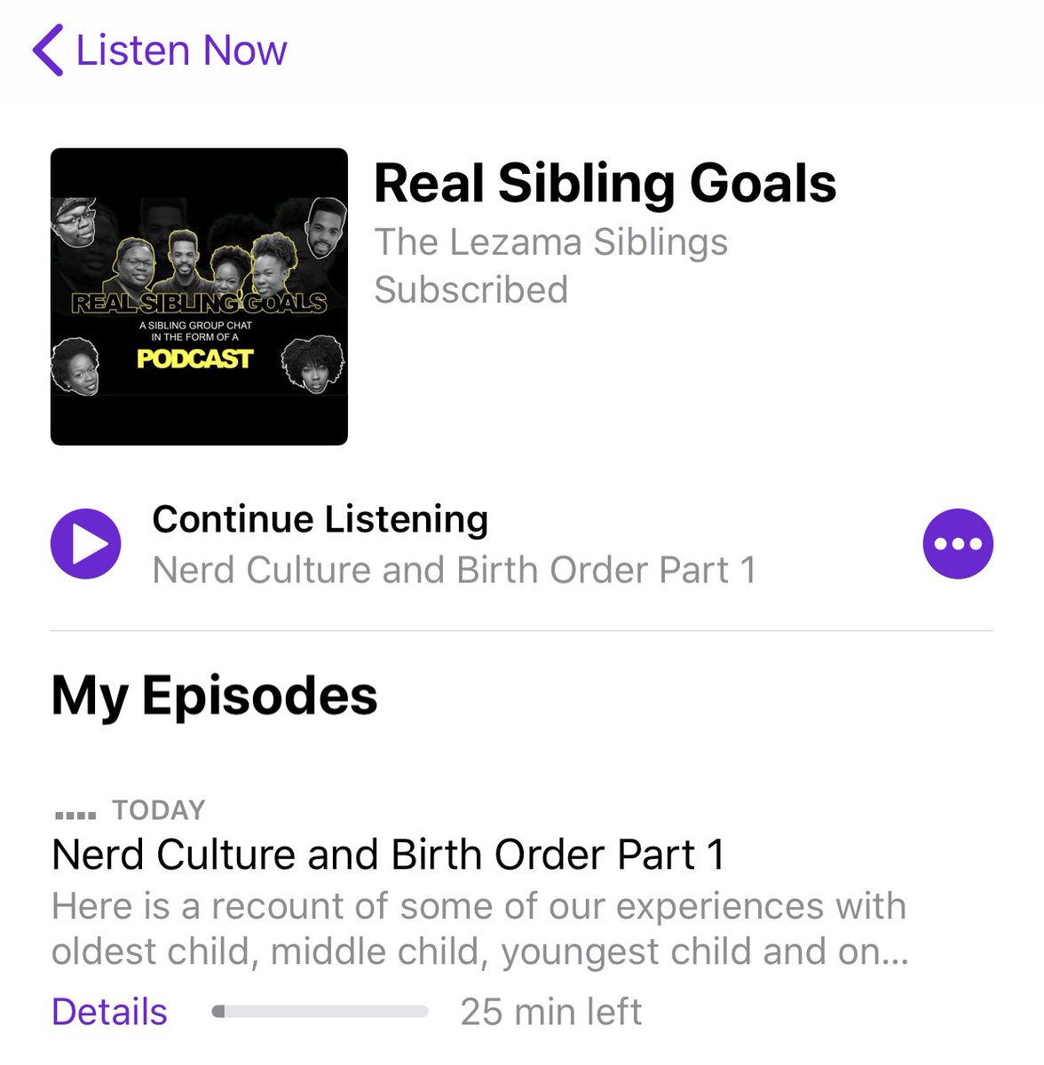 RlSiblingGoals's tweet photo. The Real Sibling Goals Podcast is now on Apple Podcast just search Real Sibling Podcast goals #TheLezamas #RealSiblingGoalsPodcast #RealSiblingGoals #Brooklyn #Podcast #BlackExcellence #MelaninPoppin #BlackIsBeautiful #TeamNatural
#BlackTwitter #BlackFamily #BlackHair #siblings https://t.co/AEYQJ7GlX4