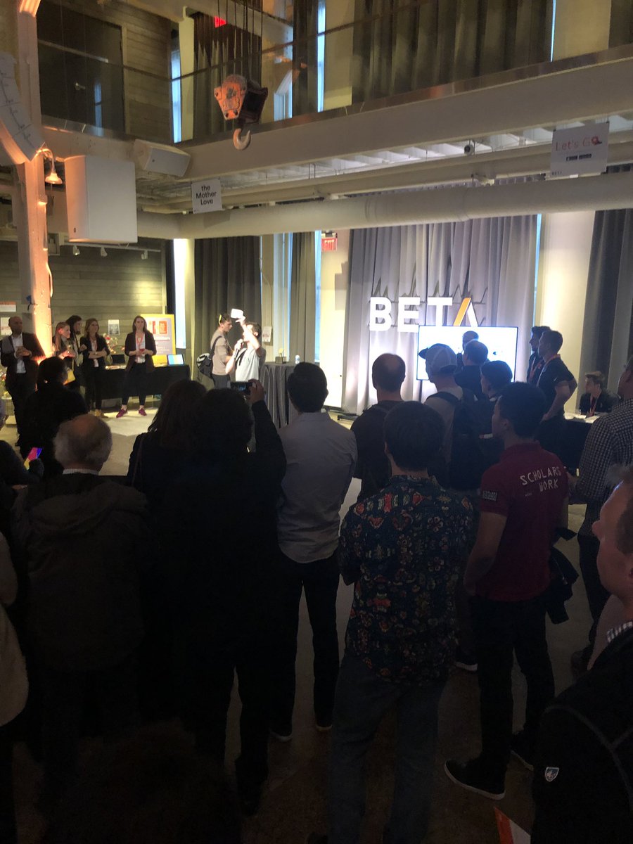 cjsm78's tweet photo. At @betadotmn showcase, impressed by #SiliconPrairie startups. >$200M raised by “their” startups to date. Great work! https://t.co/KWKpcUSszH