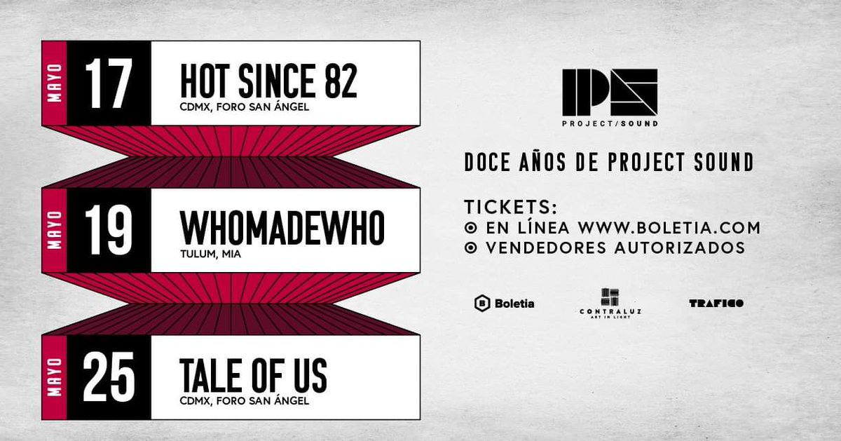 ¡DOCE AÑOS DE PROJECT SOUND!

#Projectsound #12años