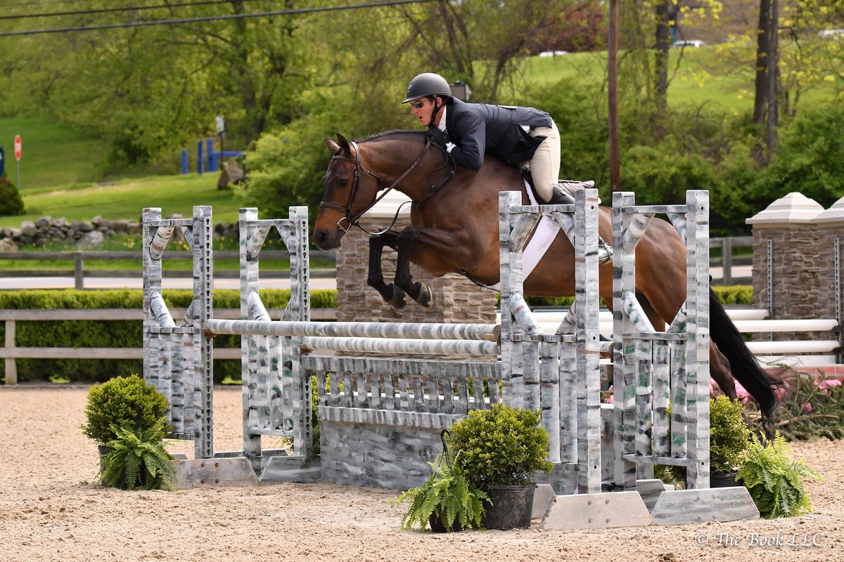 jumpmediallc's tweet photo. Mayfield Scores Hometown Honor as Grand Hunter Champion at @oldsalemfarmny Spring Horse Shows: https://t.co/qlSVuHBhRW #OSFspring https://t.co/poSLBRJoqX