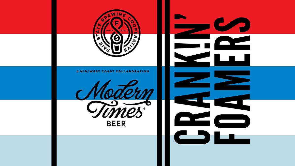 Image result for fair state modern times crank!n foamers