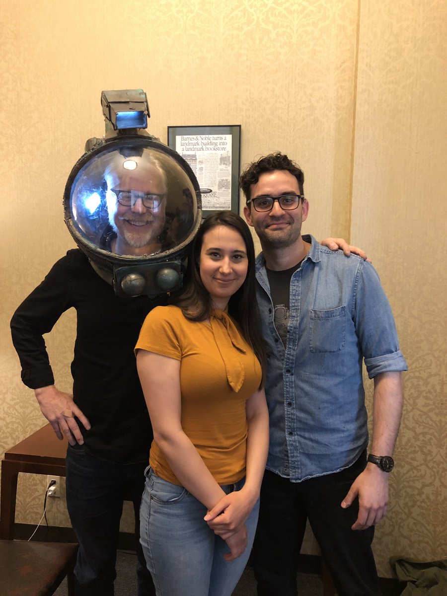 When all you hoped for was a simple hello from one of your idols and it turns into a bucket list moment. <a href="/donttrythis/">Adam Savage</a> is a gentleman and an inspiration for my students and myself. His kindness is palpable. Beyond grateful for this unexpected moment.@jelabananza