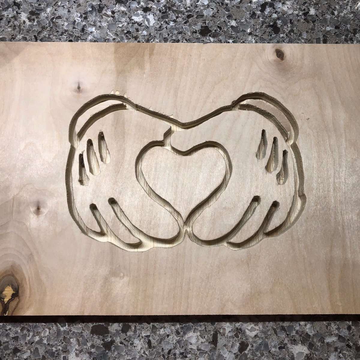 matthutson13's tweet photo. Need some help here... paint or resin for this piece? #diyhomedecor #scrollart #nolaser #nocnc #disneyart https://t.co/EYNoAgUwF9