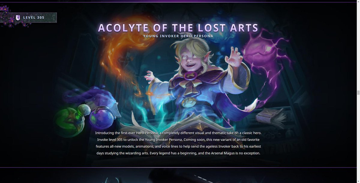 Dotabuff On Twitter The Acolyte Of The Lost Arts Persona May Not