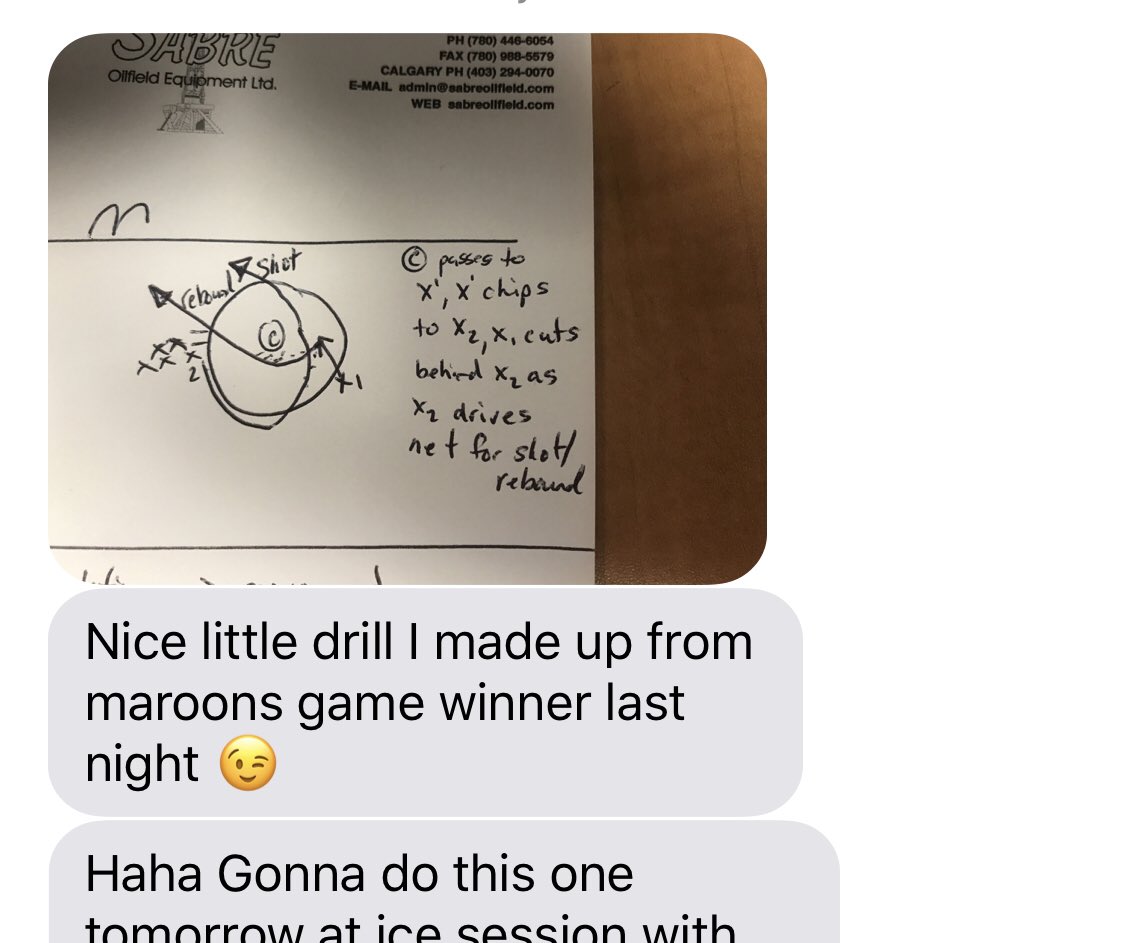 BLCourchene's tweet photo. This is why I love the roster we’ve assembled with #BACHockey. I got guys sending me clips of stuff from games with new ideas every day. We learn constantly, and there is nothing better. Love to see the passion from #BACHockey crew! This one from @NSCarts! #gameskill https://t.co/GhSeNYRjiz