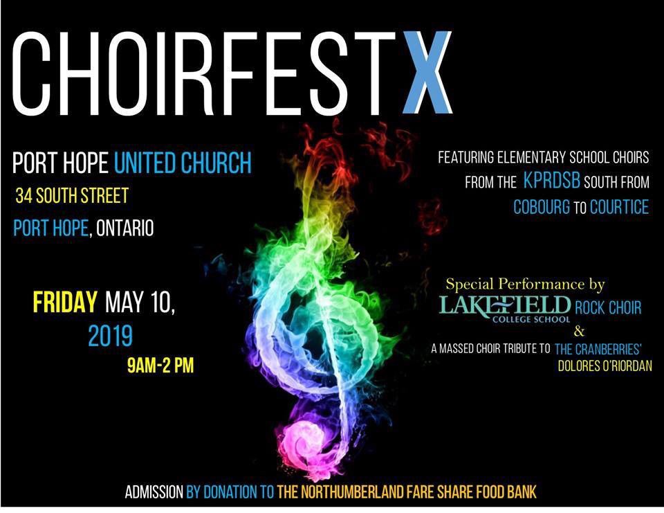 Looking forward to hearing our choir sing at Choirfest! Please join us on Friday as we celebrate the Arts!!! #KPRisAwesome