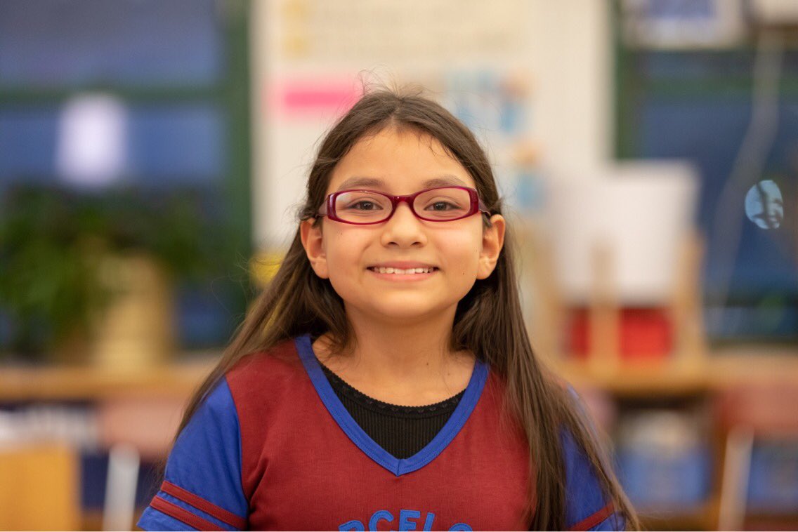 HelenKellerIntl's tweet photo. At the #HKIgala, we just premiered a film introducing the 2,000,000th child that has been screened for eyeglasses by HKI’s #ChildSight program. Here name is Gabriela, she’s radiant, and we can’t wait to post her video here tomorrow! https://t.co/VmSAIJ3mme