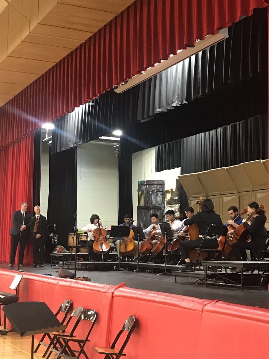 Congratulations Mr. Hoppe!!!!Thank you for sharing your music talents and passion with all of us! #engage109 #wal109