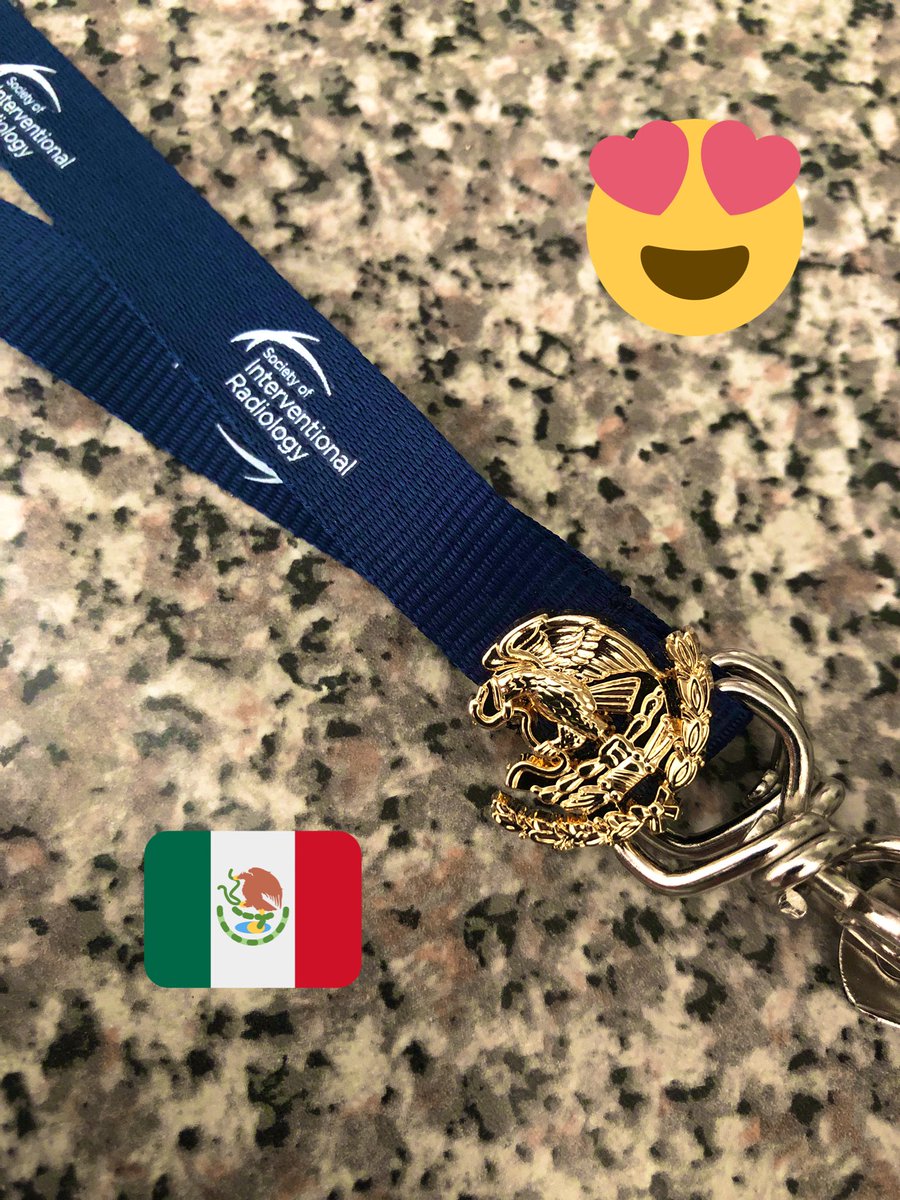 JesusBPMD's tweet photo. New pin for my favorite lanyard π #IloveIR #InterventionalRadiology #SIR #DiversityandInclusion #Mexico #tigerMD https://t.co/bhvAg7QRMx