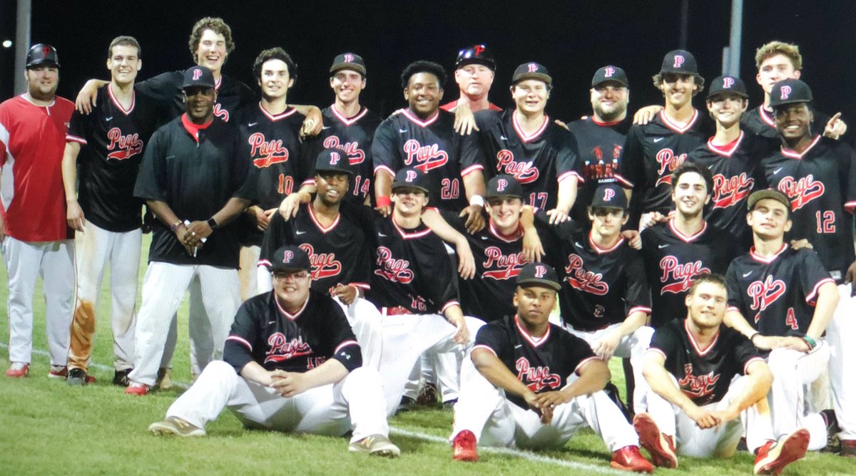 2019 Page Pirates Baseball Team, super group of guys! Thank you for your sincere effort this year! Never forget this club!#Family
