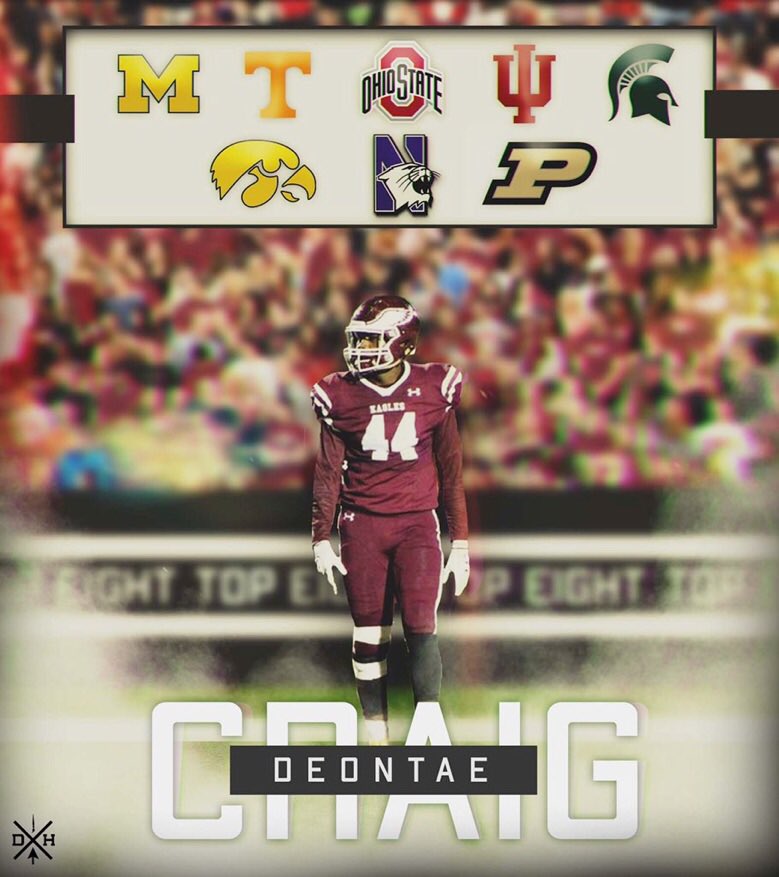 I just want to thank all the coaches that have recruited me up to this point. My recruitment is still open, but at this time I feel it’s best that I focus on these 8 schools!