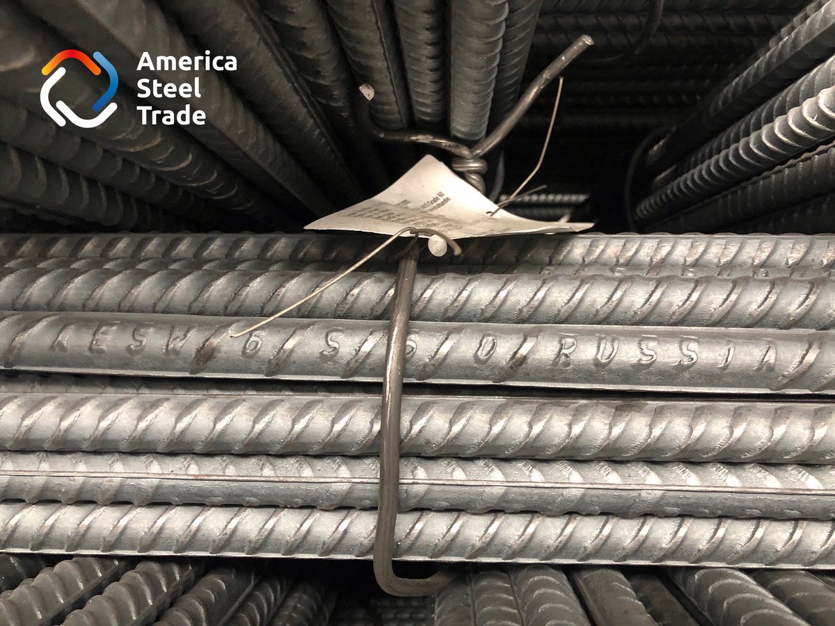 america_steel's tweet photo. We deliver a wide range of straight rebar for USA and Canada market. Standard: ASTM A615 Grade 40 &amp; 60 Aircooled
Diameters: №3 №4 №5 №6 №7 №8 №9 №10 №11  Length: 20ft 30ft 40ft 45ft  #ASTCorp #AmericaSteelTrade #steel #RussianSteel #rebar #steelrebar #straightrebar https://t.co/JMCfOXYBgA