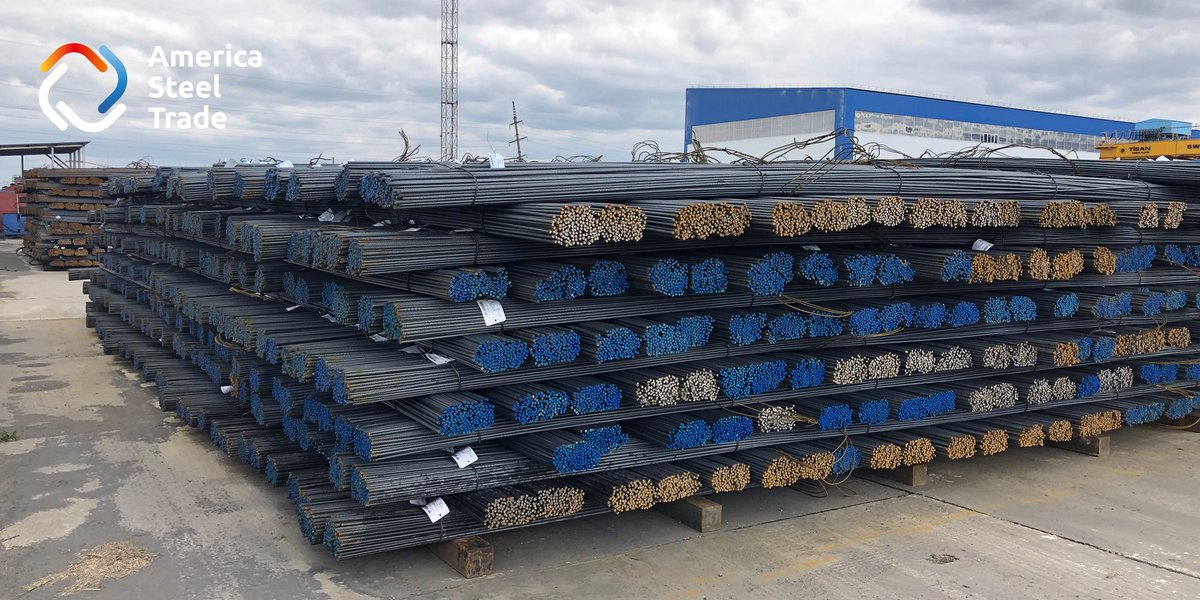 america_steel's tweet photo. We deliver a wide range of straight rebar for USA and Canada market. Standard: ASTM A615 Grade 40 &amp; 60 Aircooled
Diameters: №3 №4 №5 №6 №7 №8 №9 №10 №11  Length: 20ft 30ft 40ft 45ft  #ASTCorp #AmericaSteelTrade #steel #RussianSteel #rebar #steelrebar #straightrebar https://t.co/JMCfOXYBgA