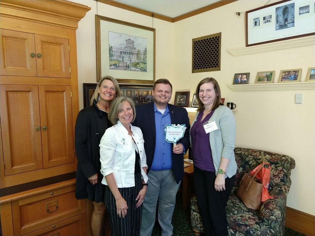 LisaJoBabb's tweet photo. Senator Wilson’s aide seemed sincerely interested in our passion for quality early childhood education! Great day advocating for our most vulnerable! #4cforchildren #GroundWorkSummit2019 #layingthegroundwork #krrrrrristin https://t.co/B5Z0QuN1ns