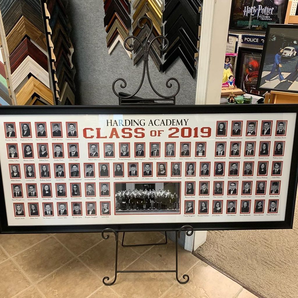 Congrats #hardingacademy Class of 2019

.

.

.

.

#senior2019 #seniors2019 #graduation2019 #photocomposite #customframing #frameshop #shoplocal #shopsmall #pollardstudio #searcy #mysearcy #cantgetthisatwalmart #interiordesign #decor #smallbusiness

bit.ly/2VTNk2E