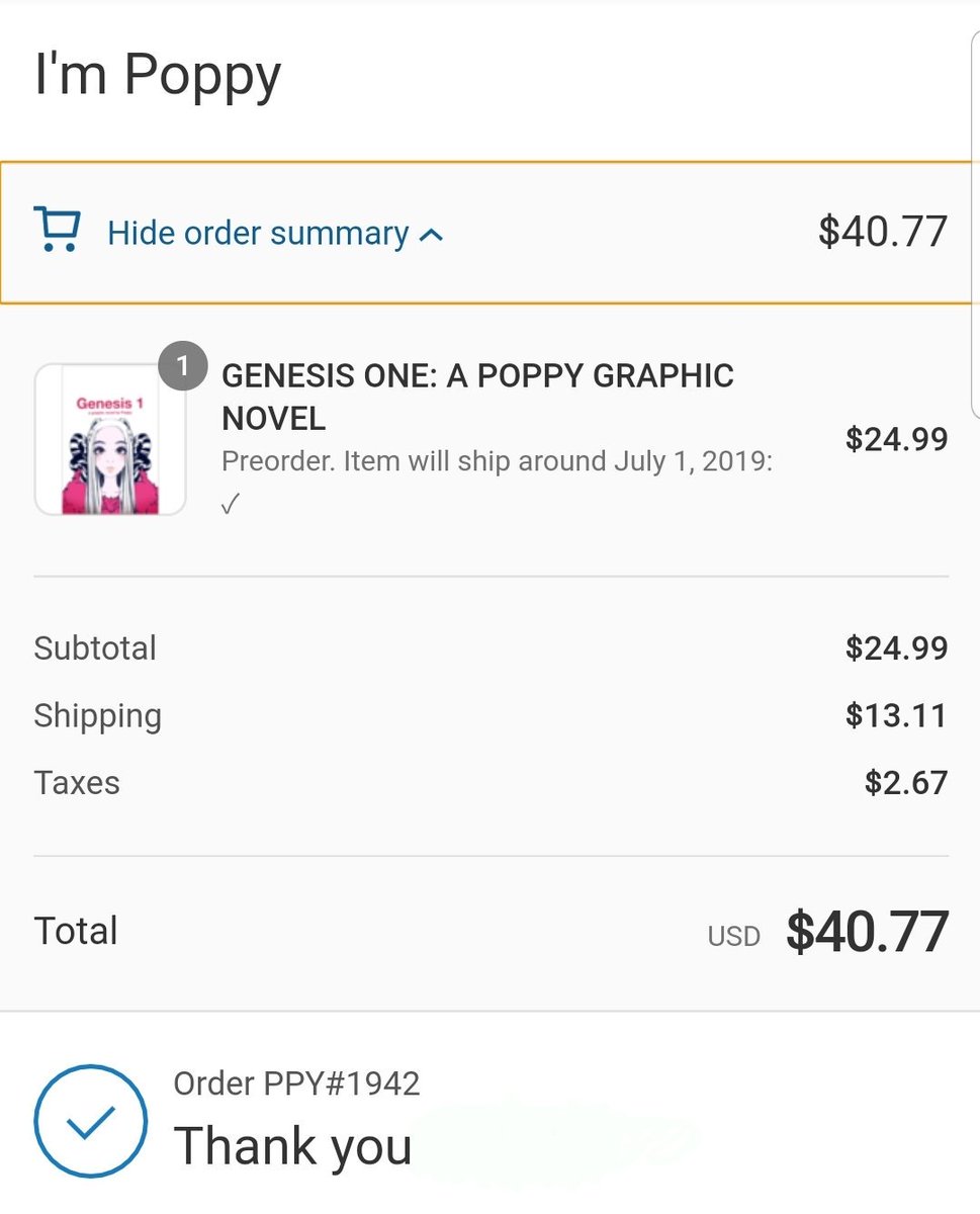 intoastralorbit's tweet photo. I got mine! #PoppyGNContest https://t.co/rxcsnS2VrN