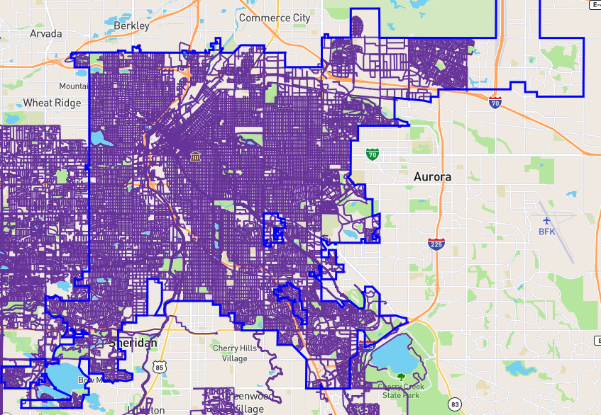 creubank's tweet photo. Just two more neighborhoods and I will be done running every street in Denver, Colorado (76/78 neighborhoods complete).  Will finish this year! #runeverystreet #citystrides #strava #rundenver #creubank https://t.co/i2camIAtC9