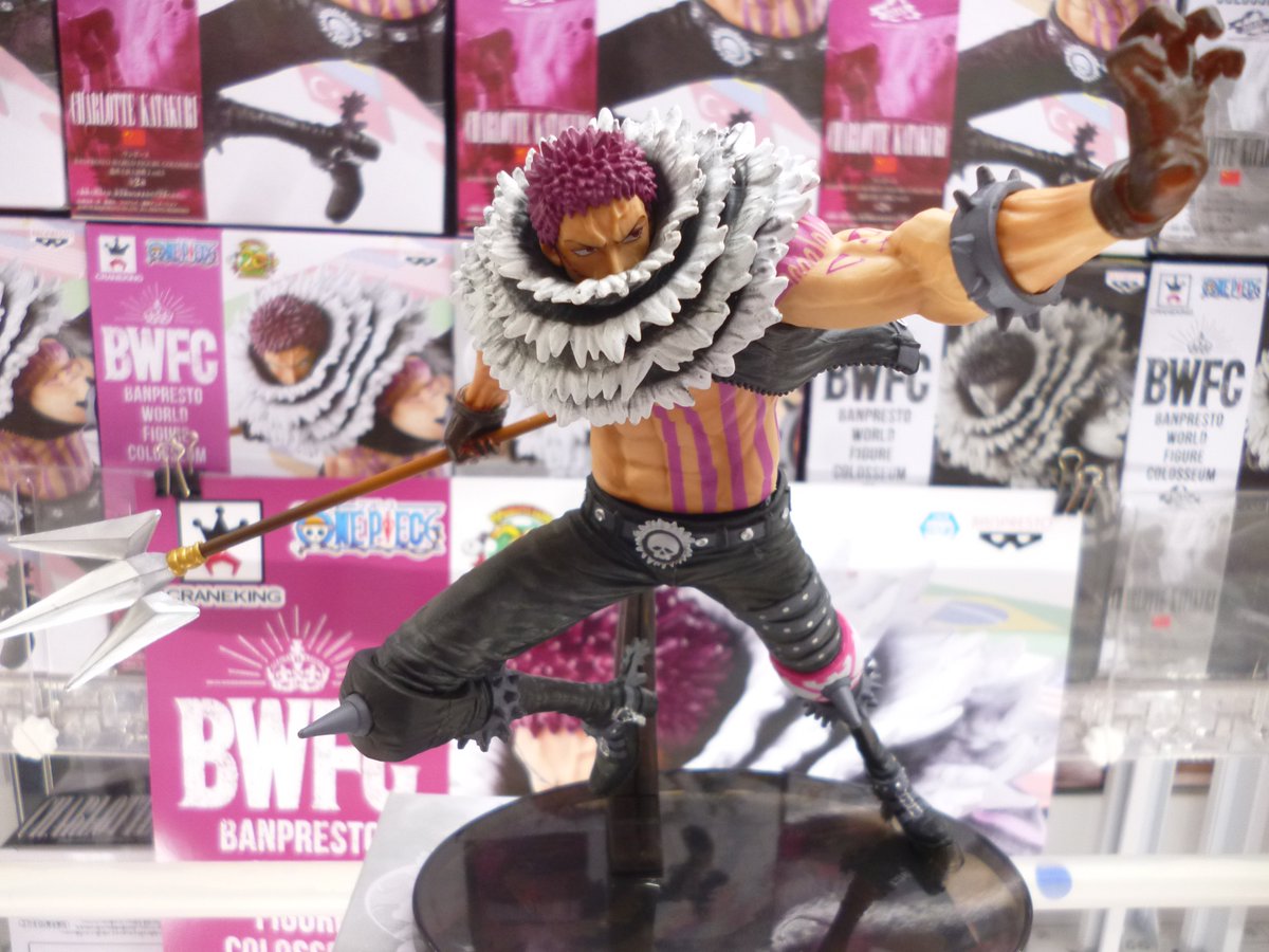 Tac Koriyama Twitterissa クレーンゲーム ワンピース Banpresto World Figure Colosseum 造形王頂上決戦2 Vol 5入荷致しました ホールケーキアイランド篇からカタクリの迫力満点のフィギュアが登場です 細部まで再現されたフィギュアになっていますのでファン