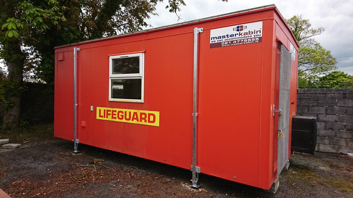 Bolgerfab's tweet photo. Summer is coming. We just put new adjustable legs on this lifeguard cabin. https://t.co/li2iue7ulL