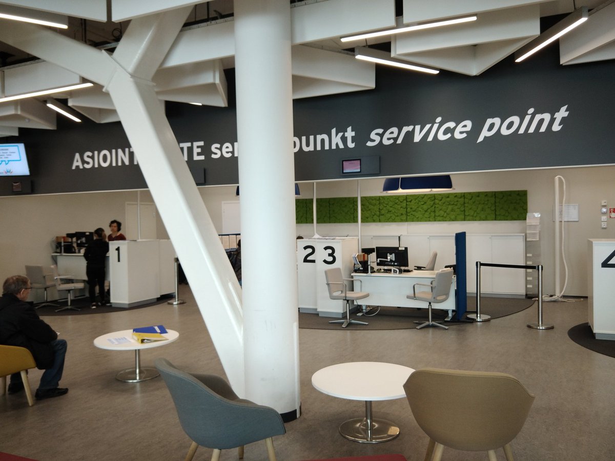 IFLAMetLib's tweet photo. Yesterday's visit to Iso Omena library in Espoo @KirjastoOmena #metlib2019 here some of the services integrated in the library https://t.co/NxLdNtQBnt