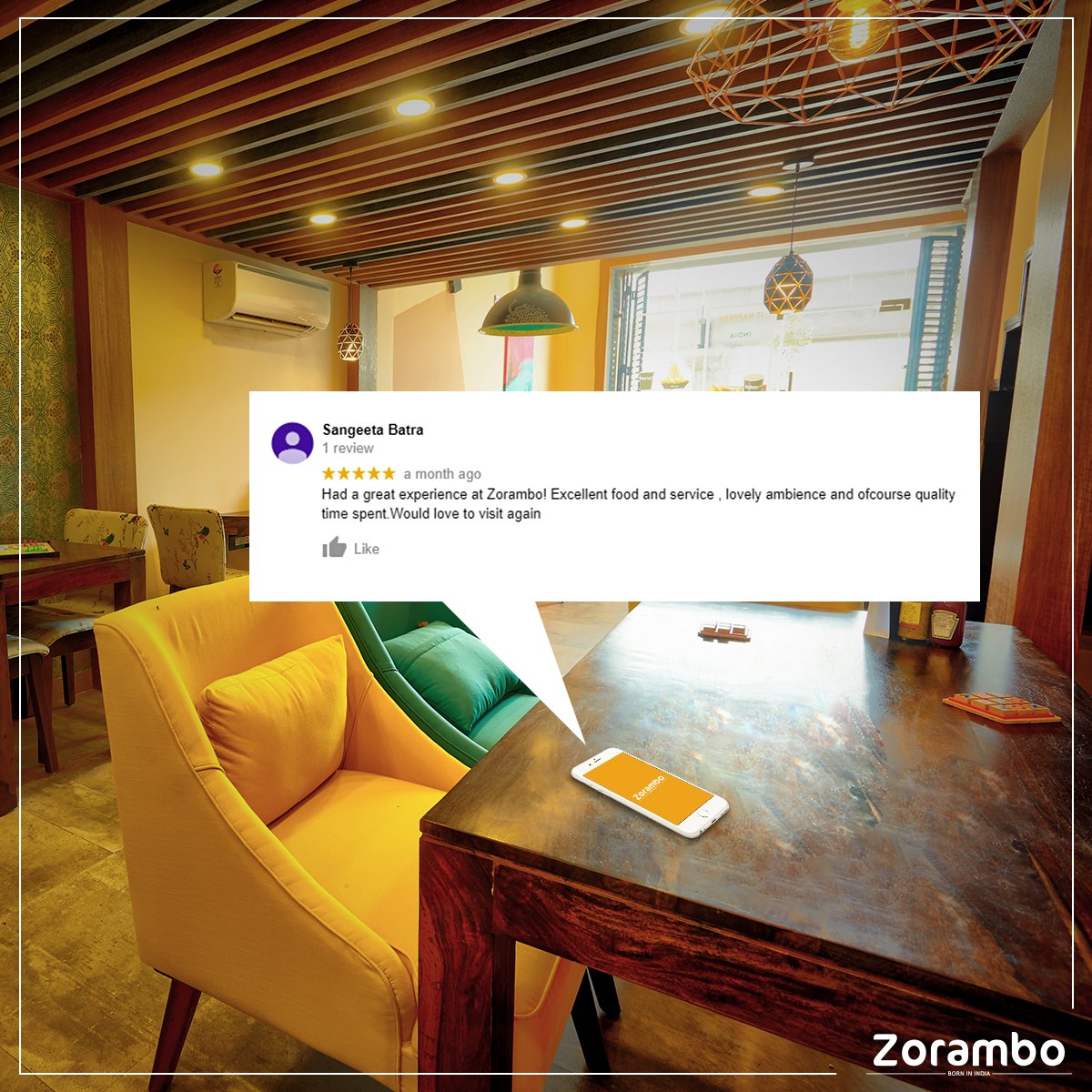 ZoramboGlobal's tweet photo. We thank you for the appreciation and look forward to serving you soon again.
Click here to order now: https://t.co/ZAVOWeR5OF
#Zorambo #BornInIndia #food #ThursdayMotivation #FoodTravelChat #amazingfood #servingthefun #coffeetime #teatime #TeaTalk https://t.co/jV1futilS4