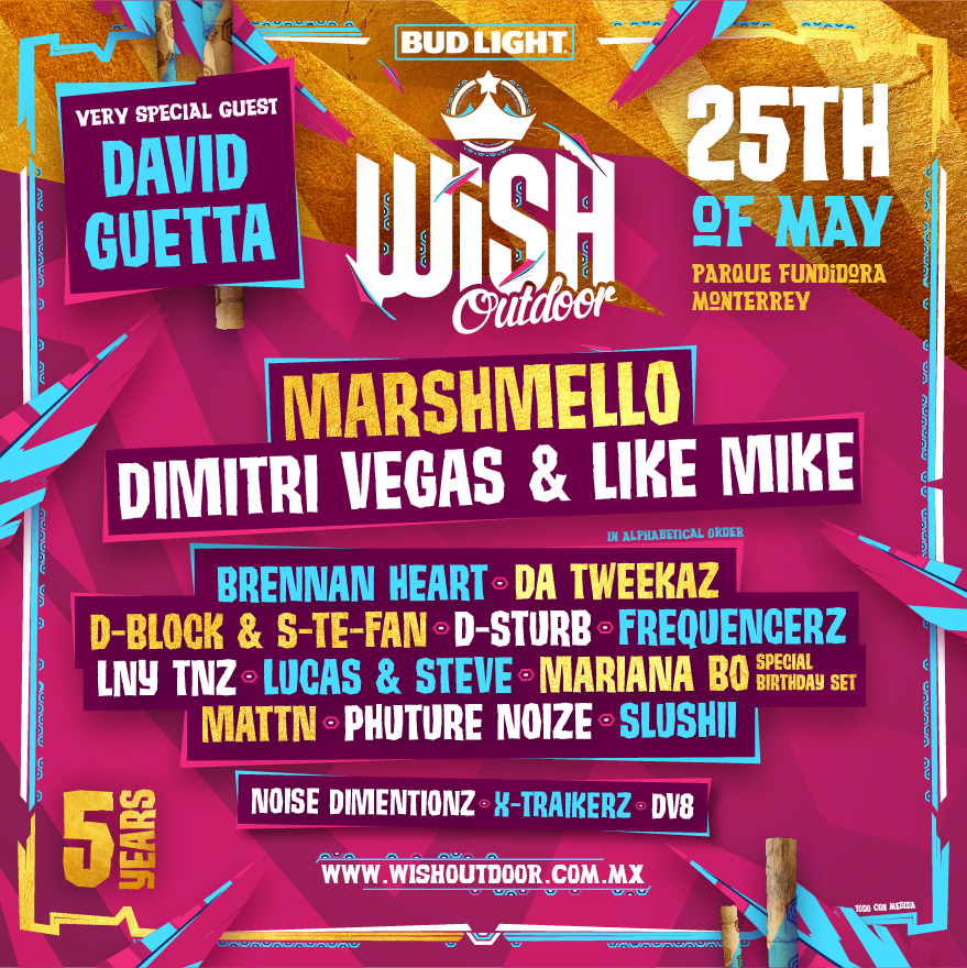 BsideMusicmx's tweet photo. A pocos días de l 5to Aniversario de WIsh Outdoor México!
25 de Mayo
Parque Fundidora
Boletos aún disponibles https://t.co/w1Vs4yZ8CN