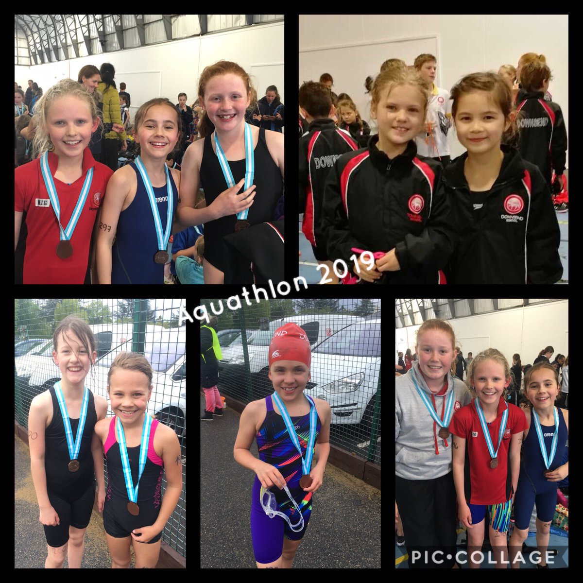 DownsendSport's tweet photo. Well done to all our aquathlete’s for their fantastic efforts in the torrential rain yesterday! Still smiling at the end. #TeamDownsend #CognitaWay #swimandrun 🏊🏼♂️🏊🏼♀️🏃🏼♂️🏃🏼♀️☔️☔️ https://t.co/hXHZZD4mpE