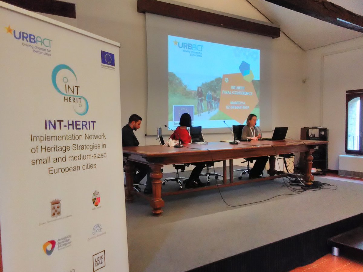 Our #FinalConferenceDay has just started here in Mantova
Long and intense but very interesting day ahead.
#TransnationalLearning #CulturalHeritage #Exchange 
<a href="/URBACT/">URBACT</a>