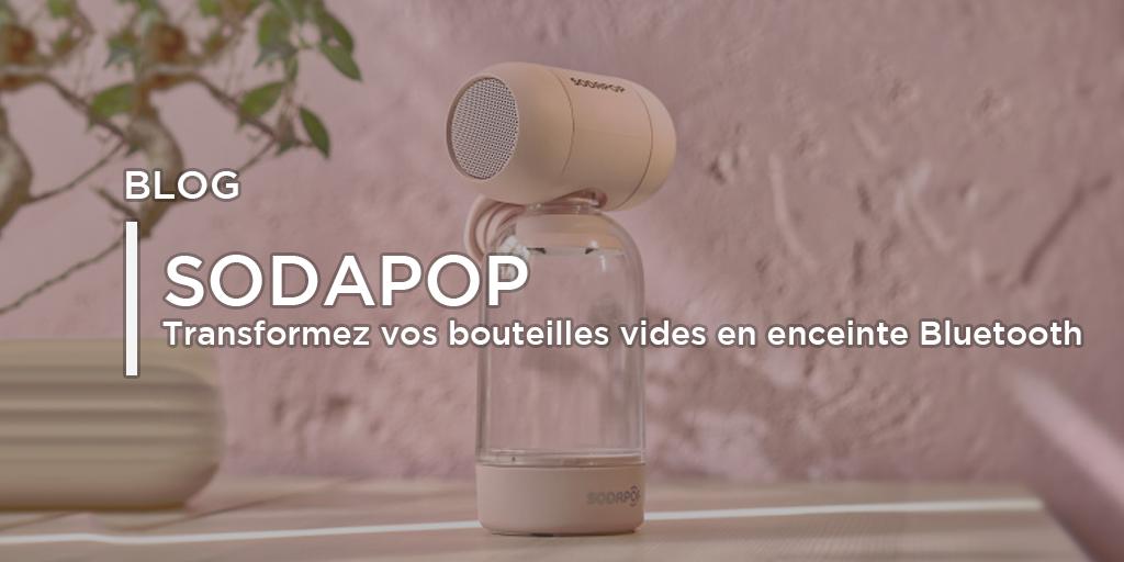 🎶 Avec le système Sodapop transformez vos vieilles bouteilles de soda en caisse de résonance pour votre enceinte Bluetooth 👉 bit.ly/sodapop_
