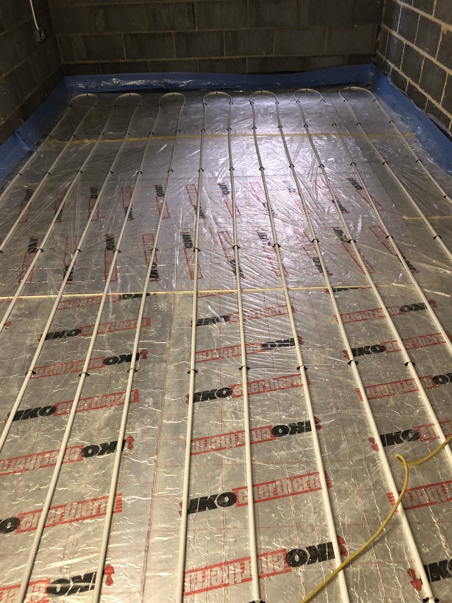 Installed some <a href="/JGSpeedfit/">JG Speedfit</a> #underfloorheating in Little Downham