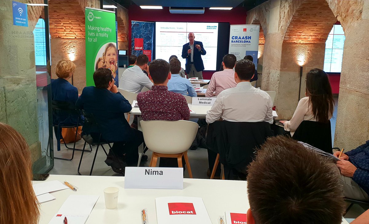 #CRAASHBcn 2019 Program Kickoff with John Collins of @CIMIT- a pleasure to be part of this again!
#innovation #HealthTech