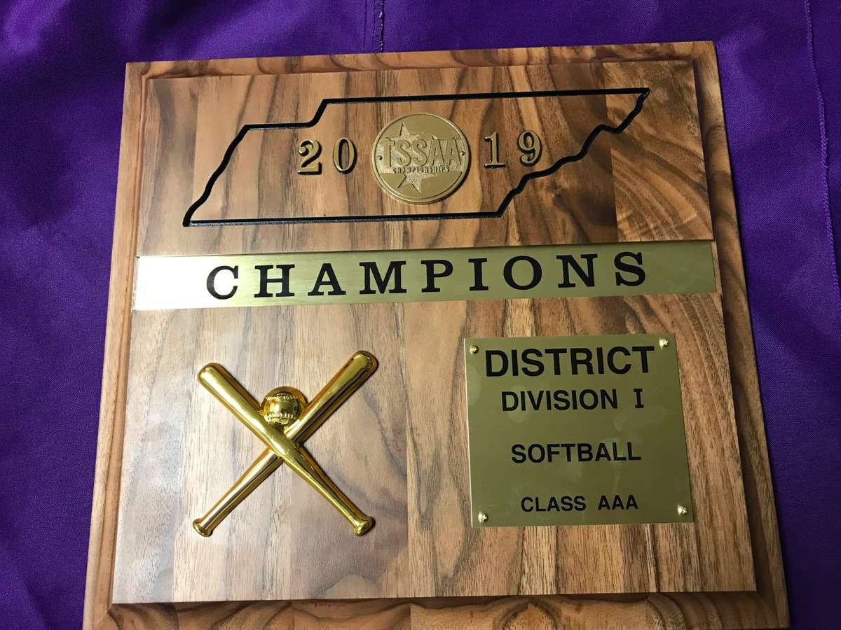 The Clarksville Lady Wildcats are the 2019 District 10 AAA-Champions!  Bean hit a homerun and Syd and Haught earned the win and the save on the mound in a 4-1 win over Springfield.