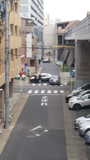 飛び降りか 東山線上社駅付近に規制線張られる 川に飛び込んだらしい パトカー来た まとめダネ