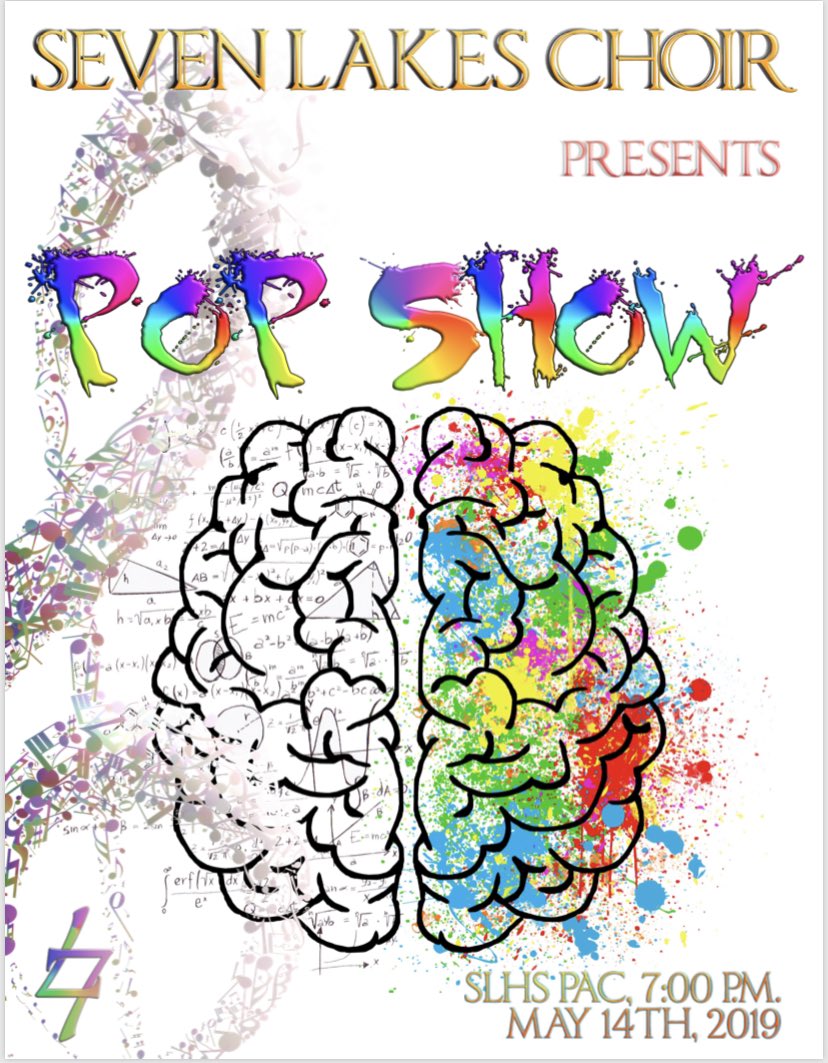 Can’t believe POP SHOW is NEXT TUESDAY 5/14!!! You won’t want to miss this fun show! 7pm•SLHS PAC•FREE