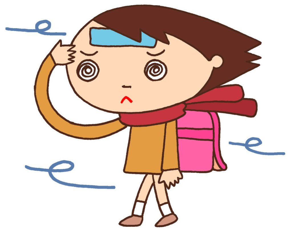 T Koni على تويتر 木枯らし 真冬 体調不良 風邪 のイラスト T Co Xob8vdzzu5