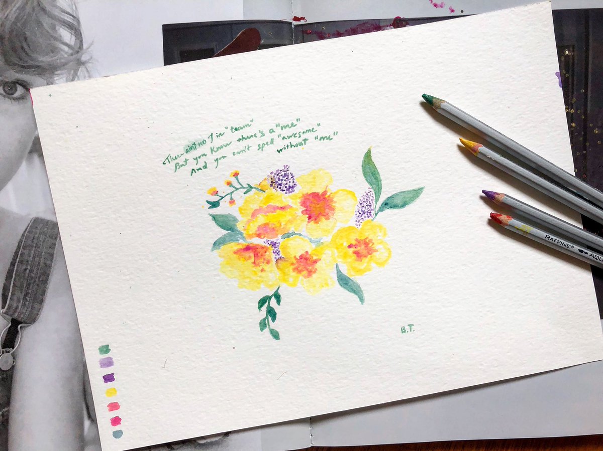 creativatic's tweet image. I drew this one the day ME! was released. 
Actually i’d been blocked for weeks until the new single came in and inspired me ❤️
@taylorswift13 @taylornation13