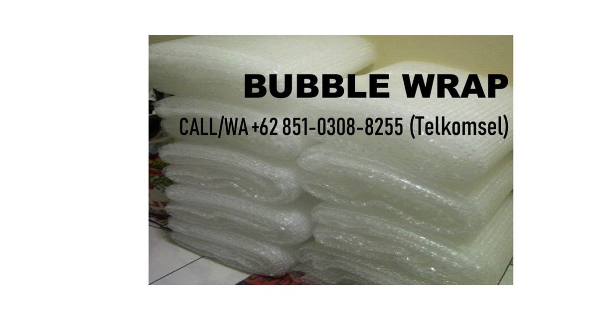 burblewrap's tweet photo. Distributor Plastik Bubble Deles Surabaya, 0851-0308-8255 (Tsel)
Ukuran 1 ROLL : Panjang 50 m x Lebar 1,25 m

BELI SEKARANG ! Dapatkan HARGA GROSIR !

HUBUNGI :
CALL/WA +62 851-0308-8255 (Telkomsel)

Plastik Pembungkus Paket Deles Surabaya

#bubblewrapmurah

BY : Roziadatul Umroh https://t.co/x04EjqfnLZ