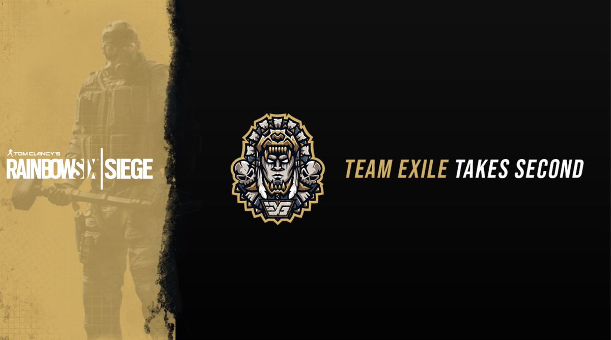 🚨Grand Final Results!🚨

After a hard fought match the Rainbow Six Squad takes second in the #ESL U.K. Open Cup. 

This weeks trophy case:  [🥇🥈]

Some awesome results already and we’re working to keep the hot streak alive! 🔥

#TEAMEXILE