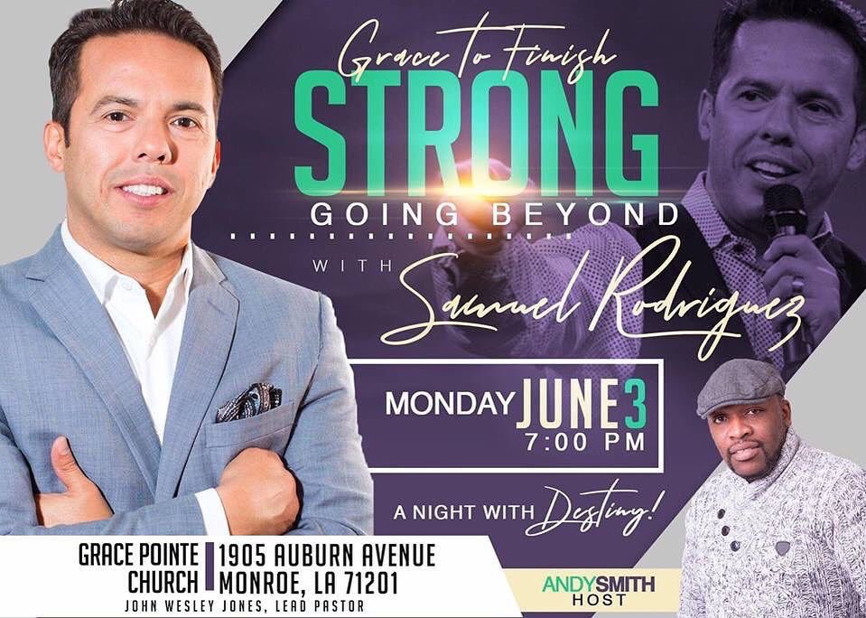 Join the Executive Producer of the hit movie @SeeBreakthrough @nhclc @rev_rodriguez in Monroe, LA at #Grace2Lead2019 June 3rd! Register for free at grace2lead.com #letsgo #pastorsandleaders #REGISTERTODAY @NewSeasonCWC