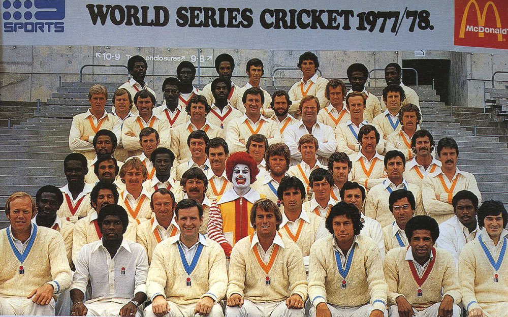 When Kerry Packer signed the Biggies!

The news broke on May 9, 1977 which completely changed the ODIs, with coloured clothing &amp; floodlights