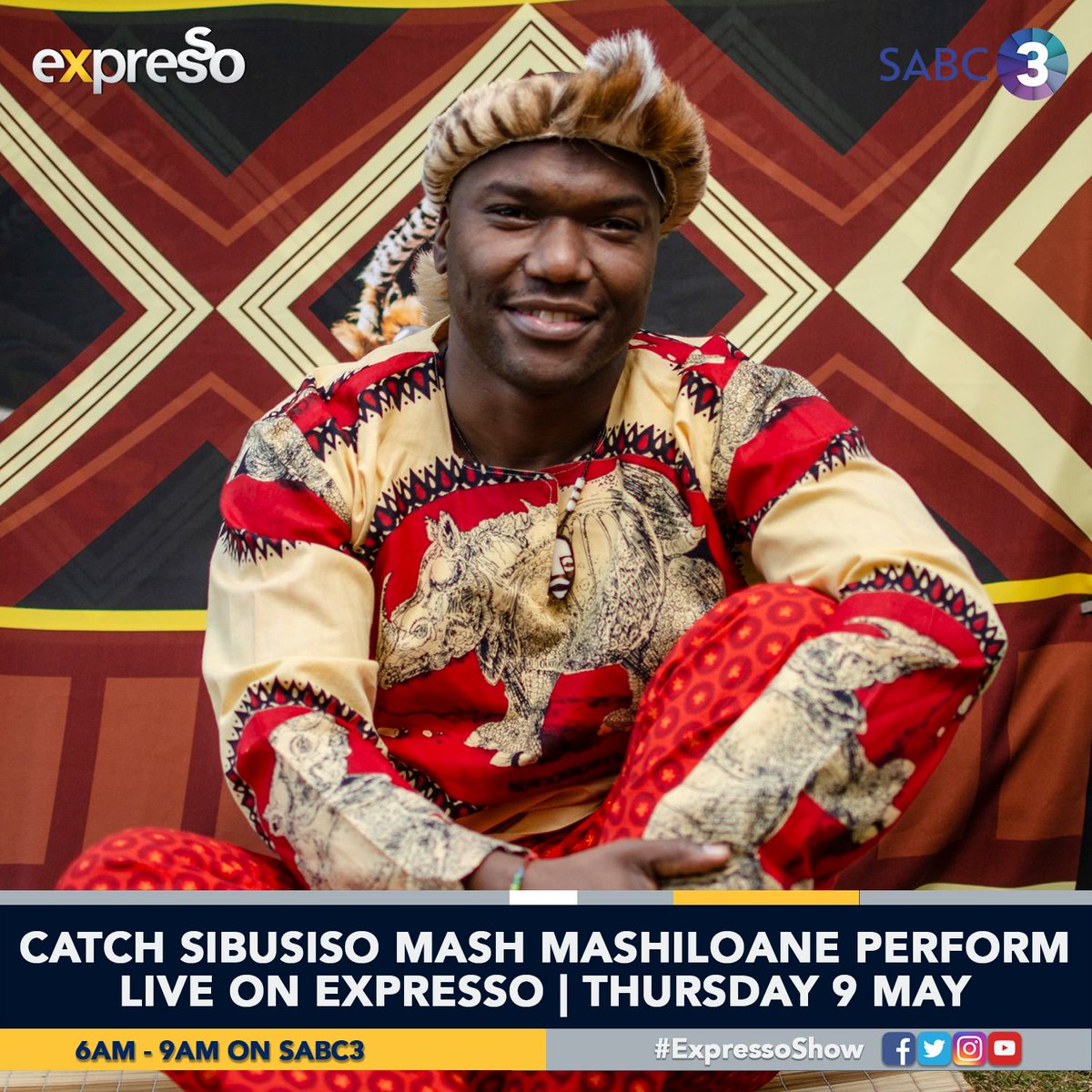 isupportdoyou's tweet photo. Tune in tune in tune in! Catch @sibu_mash on @expresso from 6.30am to 9am. @concertssa #mobilityfund https://t.co/sGwvMfUjtp