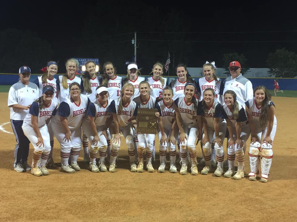 Lady Rebels are Back-to-Back DII-A West Region Champions. #TRASB. #WEAINTDONEYET #FINISH